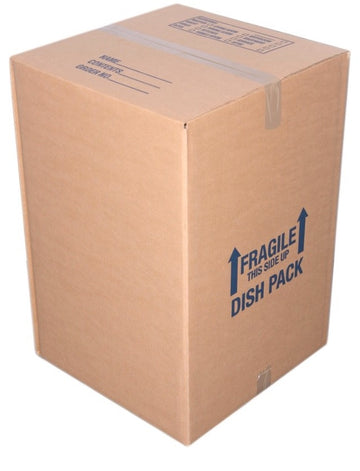 10 Cajas de cartón 45x45x45cm Talla XXL de 91 litros para mudanza +  Precinto TodoBox